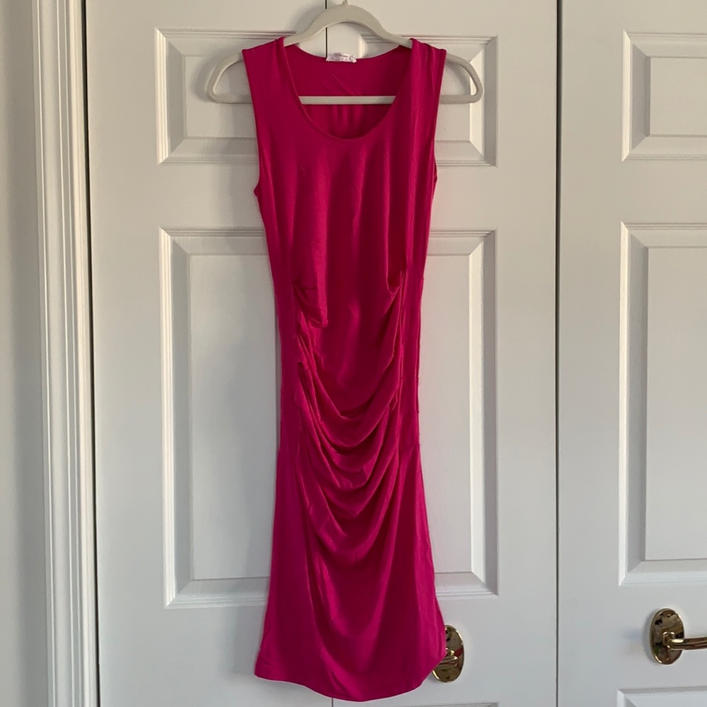 Ingrid & Isabel Ruched Maternity Tank Dress